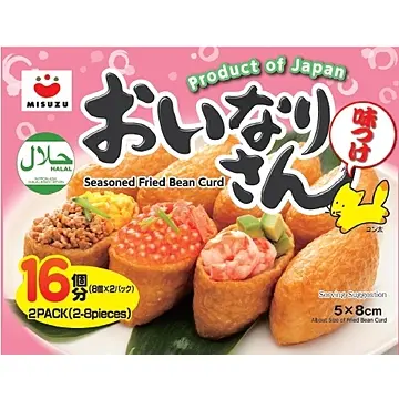 【München】三寿 稻荷寿司皮 Misuzu Inari-Tofutaschen Halal 250g