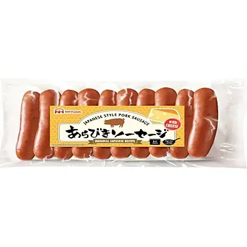 【München】NPH  日式芝士粗粒香肠 Japanische Arabiki-Würstchen mit Käse 185g