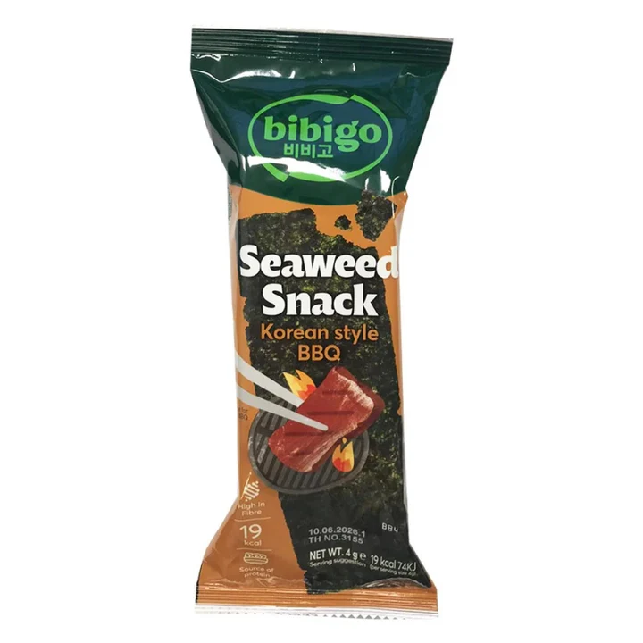 【München】Bibigo 海苔小吃 韩式BBQ Bibigo Algensnack Korean BBQ 4g