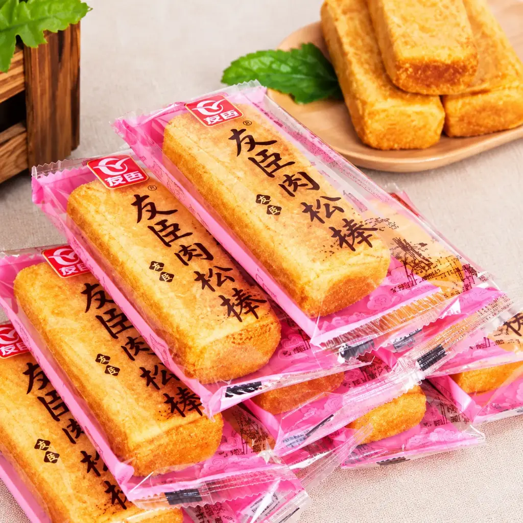 【München】友臣 肉松棒 Kuchenstäbchen mit Schweinefleischflocken-Füllung 30g