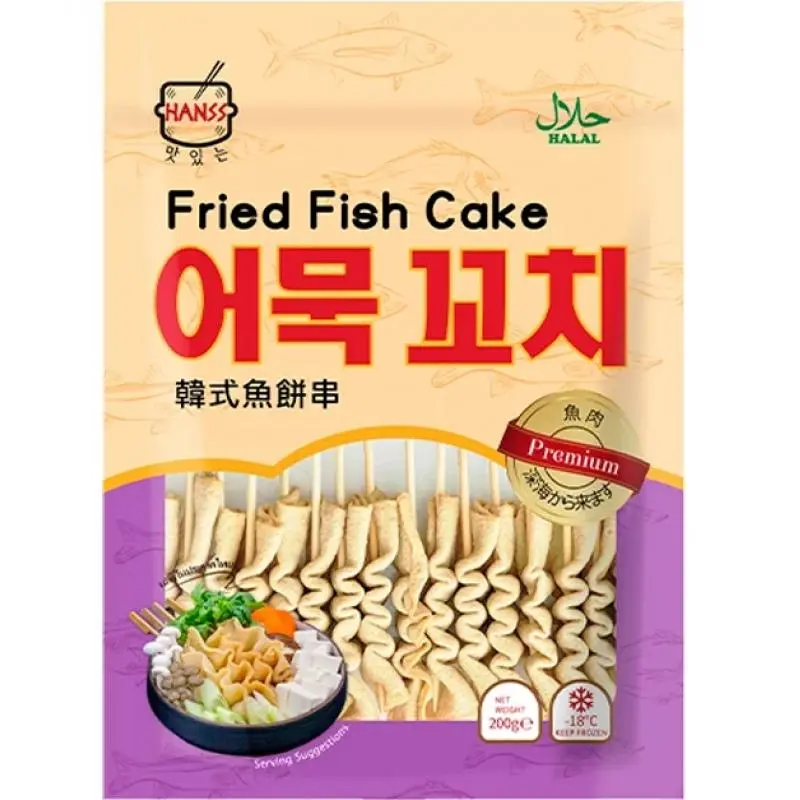 【München】HANSS 韩式鱼饼串 Fischkuchenspieße nach koreanischer Art 200g