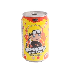 【München】珍珠果茶荔枝百香果  Naruto  & BOBBASAN Naruto Bubble Tea Lychee & Passionfrui 320ml