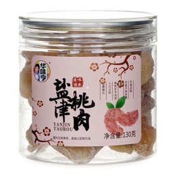【München】华味亨盐津桃肉  gesalzener getrockneter Pfirsich 130g
