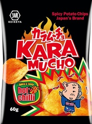 【München】日本薯片波浪  Karamucho   Karamucho Karamucho Potato Chips Ridge Cut 60g