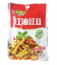 【München】味聚特红油缸豆  Schlangenbohnen eingelegt in Chiliöl 80g