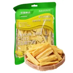 【München】华海顺达 黄豆腐竹段  Getrocknete Tofustangen 150g