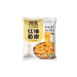 【München】白家阿宽红油面皮麻酱味  Instant Bandnudeln mit Sesampaste 115g