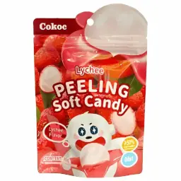 【München】Cokoc 剥皮软糖  荔枝味 Gummibonbons Erdbeere 75g