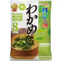【München】Marukome 裙带菜香葱味增汤 Instant Miso Supe  Wakame & Green Onion 152g