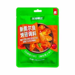 【München】华海顺达 新奥尔良烤翅调料 New-Orleans-Gewürzmischung für Hähnchenflügel 35g