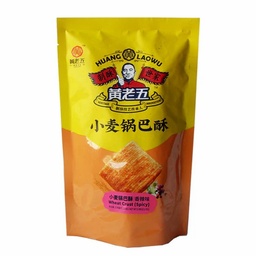 【München】黄老五小麦锅巴酥香辣味  Knusprige Hirse-Snack scharf 170g