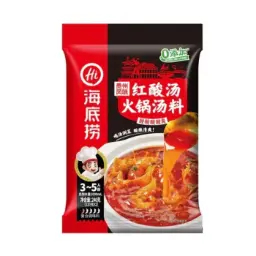 【München】海底捞 贵州红酸汤火锅汤料 Guizhou Rote-Sauer-Suppe Hotpot-Bouillonbasis 240g