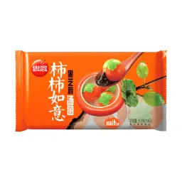 【München】思念 柿柿如意汤圆 黑芝麻 Klebreisbällchen mit Sesamfüllung in Kaki-Form  312g