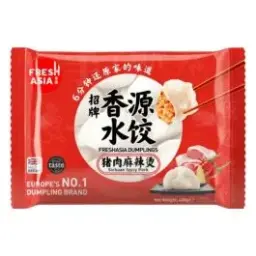 【München】香源 猪肉麻辣烫水饺 Dumplings mit Schweinefleisch (Mala, scharf) 400g