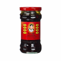 【München】老干妈风味豆豉油制辣椒  Fermentierte Schwarzer Sojabohnen in Chiliöl 280g