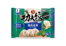 【München】功夫猪肉韭菜水饺  KONg FU Dumpling Schweinefleisch & Schnittlauch 400g