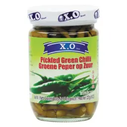 【München】X.O  泰式腌青辣椒 Eingelegte Grüne Chilis Thai Art 227g