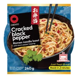 【München】Bento 速食拉面 黑胡椒 Instant Ramennudel schwarzem Pfeffer 240g