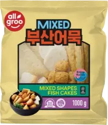 【München】Allgroo 韩式混合鱼糕 Allgroo Koreanische Fischfrikadellen 1Kg