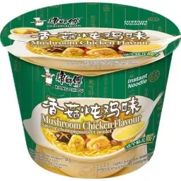 【München】康师傅 香菇炖鸡面 桶装 Instantnudeln Chicken & Shiitake Pilz 108g