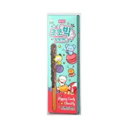 【München】BT21联名款跳跳糖巧克力饼干棒 BT21 Schokoladen-Keksstange Knisterbrause 54g